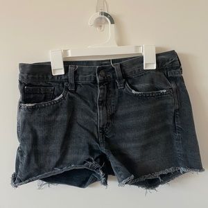 black GAP shorts